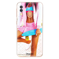 Odolné silikónové puzdro iSaprio - Skate girl 01 - Samsung Galaxy A40
