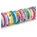Rainbow Loom originálne gumičky pre deti transparentné 600 kusov 20004 tmavofialové