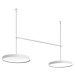 FLOS Infra-Structure C4 stropná LED lampa biela