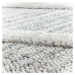 Kusový koberec Pisa 4703 Grey kruh - 160x160 (průměr) kruh cm Ayyildiz koberce