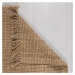 Ručne tkaný jutový behúň v prírodnej farbe 60x300 cm Jute Boucle – Flair Rugs