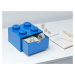 LEGO® stolný box 4 so zásuvkou - modrá
