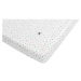 Detská bavlnená plachta BELLAMY Dots, 70 × 140 cm