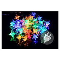 Nexos 33456 Vianočné LED osvetlenie - hviezdy - 40 LED, farebné