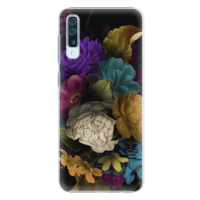 Plastové puzdro iSaprio - Dark Flowers - Samsung Galaxy A50