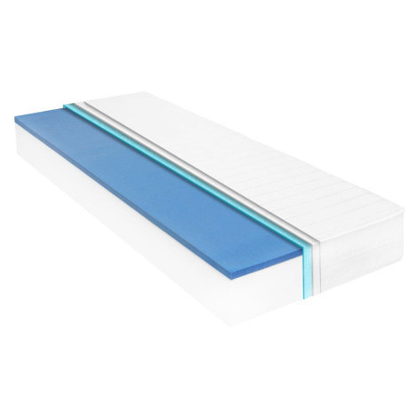vidaXL Matrac 90x200 cm, pamäťová pena Visco 18 cm H2