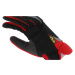 MECHANIX Pracovné rukavice so syntetickou kožou FastFit - červené M/9