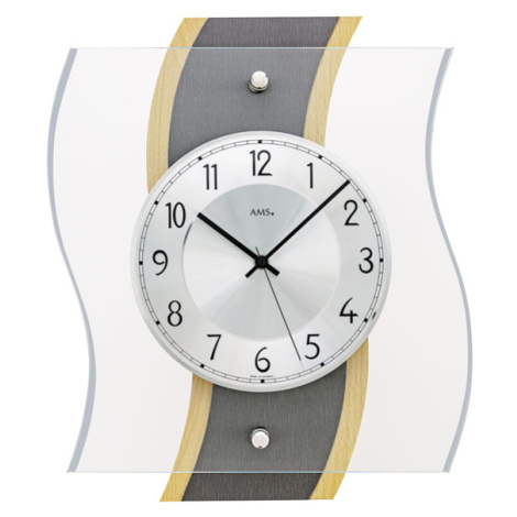 Dizajnové nástenné hodiny 5572 AMS 37cm