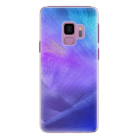 Plastové puzdro iSaprio - Purple Feathers - Samsung Galaxy S9