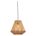 Závesné svietidlo s bambusovým tienidlom v prírodnej farbe ø 30 cm Merapi – Good&amp;Mojo