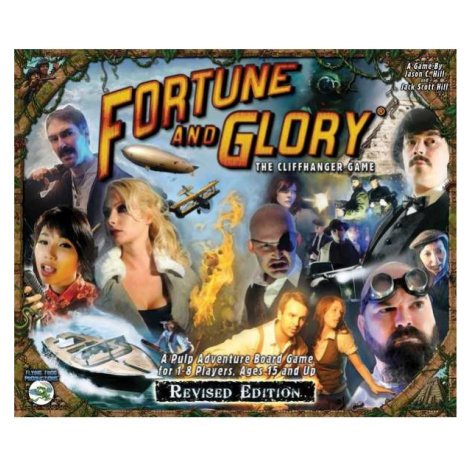 Flying Frog Productions Fortune and Glory: The Cliffhanger Game Revised Edition