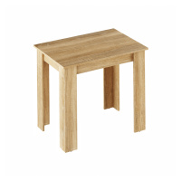 Jedálenský stôl, dub sonoma, 86x60 cm, TARINIO