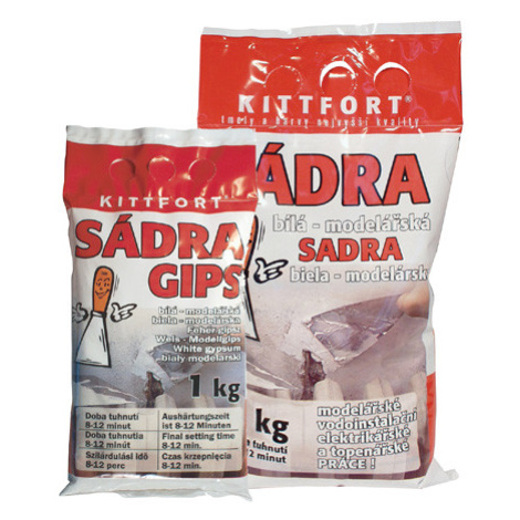 Sadra modelárska biela 5 kg