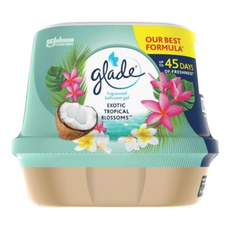 Glade Exotic Tropical Blossoms vonný gél do kúpeľne 180 g