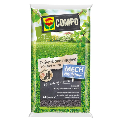 Compo Bio Trávnikové hnojivo Mach Nie ďakujem! 6 kg