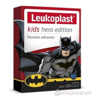 LEUKOPLAST KIDS HERO náplasť na rany, 2 veľkosti 12 ks