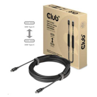 Kábel USB Club3D 3.2 Gen2 Type-C to C Active Bi-directional (M/M) 8K60Hz, 5m