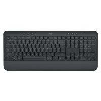 Logitech K650 Signature - bezdrôtová pohodlná klávesnica - grafitová - CZ/SK