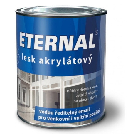 AUSTIS ETERNAL AKRYLÁT LESK - Vrchná farba do interiéru a exteriéru RAL 9005 - čierna 0,7 kg