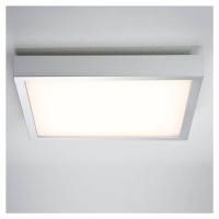 Paulmann Lunar LED panel, hranatý, chróm, 40x40 cm