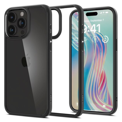 Spigen Ultra Hybrid kryt iPhone 15 Pro matne čierny