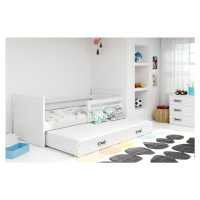 BMS Detská posteľ s prístelkou RICO 2 | 90 x 200 cm FARBA KONŠTRUKCIE: Biela, DOPLNKOVÁ FARBA: B