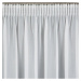 Biela voálová záclona na páske LUCIA 300x160 cm