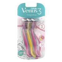 GILLETTE VENUS Venus 3 Dragonfruit pohotové holítka 3 ks