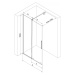MEXEN/S - Velár posuvné sprchové dvere Walk-in 130, transparent, zlatá kartáčovaná 871-130-000-0