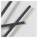 Čierny kovový nástenný vešiak Matches – Spinder Design