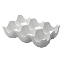 Biely porcelánový stojan na vajíčka Maxwell & Williams Basic