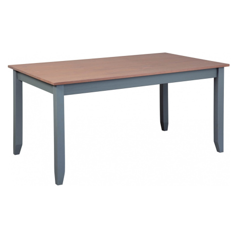 Jedálenský stôl weston - šedá/hnedá