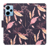 Flipové puzdro iSaprio - Ornamental Flowers 02 - Xiaomi Redmi Note 12 Pro+ 5G