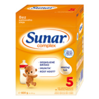 SUNAR Complex 5 detské mlieko (+ mnostvo X600 g)