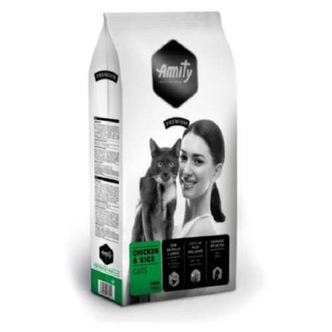 Amity CATS Premium Chicken and Rice granule pre mačky s kuraťom a ryžou 10kg