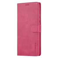 Diárové puzdro na Xiaomi Redmi 12 LTE/5G Texture Calf Book ružové