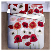 Gipetex Natural Dream 3D talianské obliečky 100% bavlna Poppies - 220x200 / 2x70x90 cm