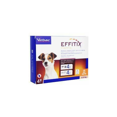 Effitix pre psov Spot-on S (4-10 kg )4 pipety Virbac