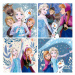 Puzzle Frozen Disney Progressive Educa 12-16-20-25 dielov