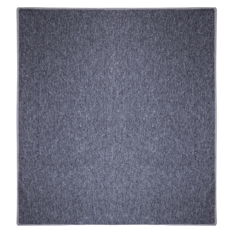 Kusový koberec Astra šedá čtverec - 100x100 cm Vopi koberce