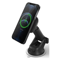 Držiak Uniq magnetic car mount Magneo with wireless charging 3in1 Car dash & Vent Mount grey (UN