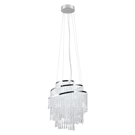 LED závesné svietidlo v striebornej farbe ø 48 cm Pomp – Trio