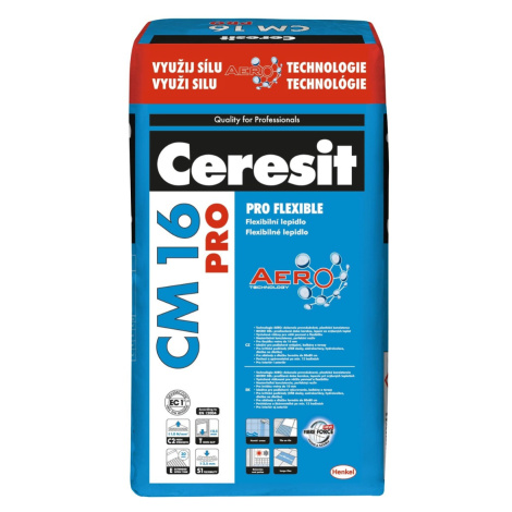 Lepidlo Ceresit CM 16 sivá 25 kg C2TE S1 CM1625