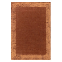 Ručne tkaný koberec s prímesou vlny v tehlovej farbe 200x290 cm Ascot – Asiatic Carpets