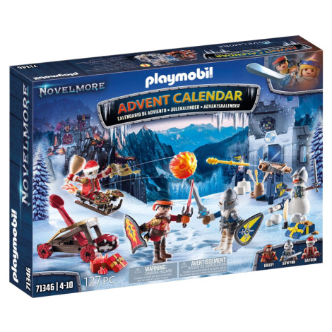 PLAYMOBIL® 71346 Adventný kalendár Novelmore Boj na snehu