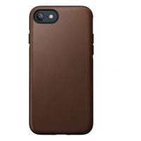 Nomad kryt Modern Leather Case pre iPhone SE 2022/2020/8/7 - Brown