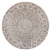 Kusový koberec Mujkoberec Original Nora 105453 Linen kruh – na ven i na doma - 140x140 (průměr) 