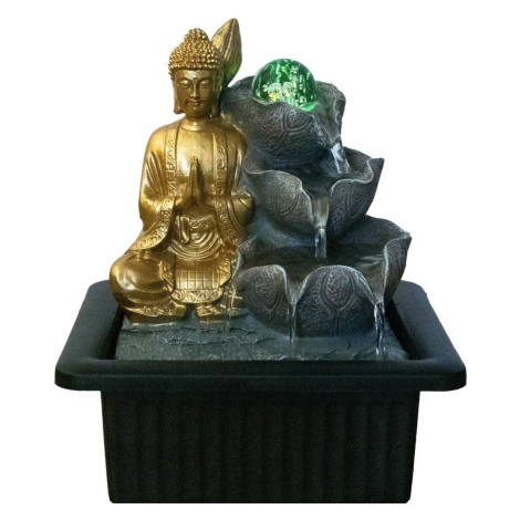 Signes Grimalt  Buddha Fontána So Svetlom  Sochy Zlatá