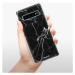 Odolné silikónové puzdro iSaprio - Black Marble 18 - Samsung Galaxy S10