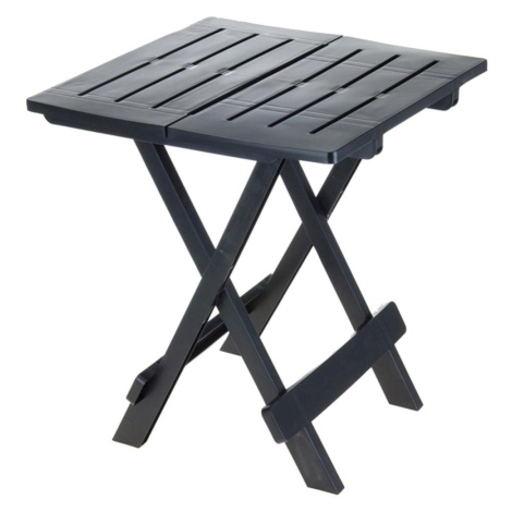 Rozkladací balkónový stôl 50 cm PROGARDEN tmavo šedý DekorStyle